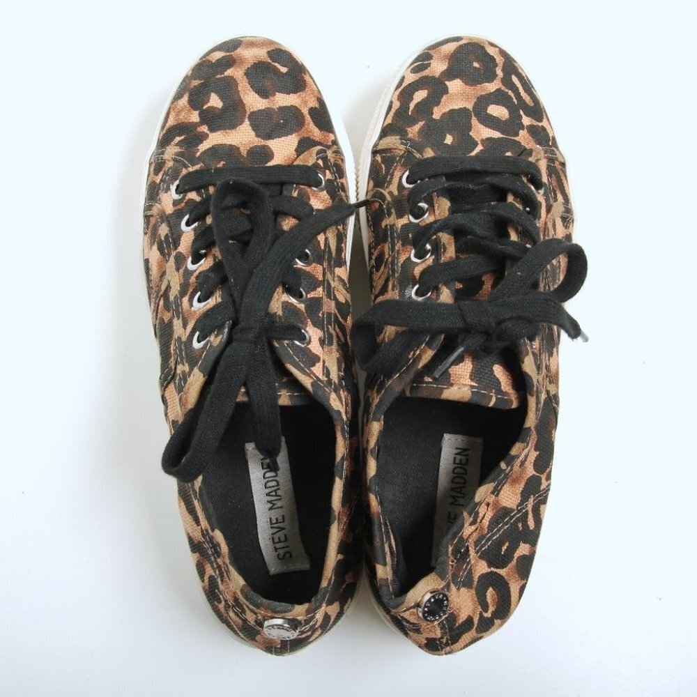 Steve Madden Emmi Leopard Print Platform Sneakers - image 10